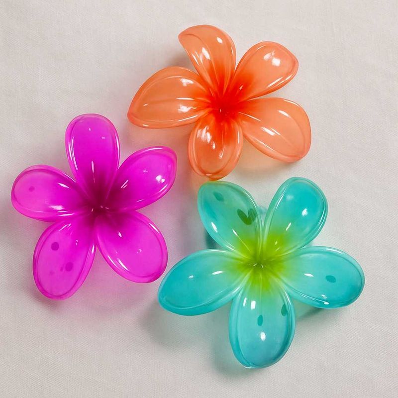 Colorful Flower Hair Clips