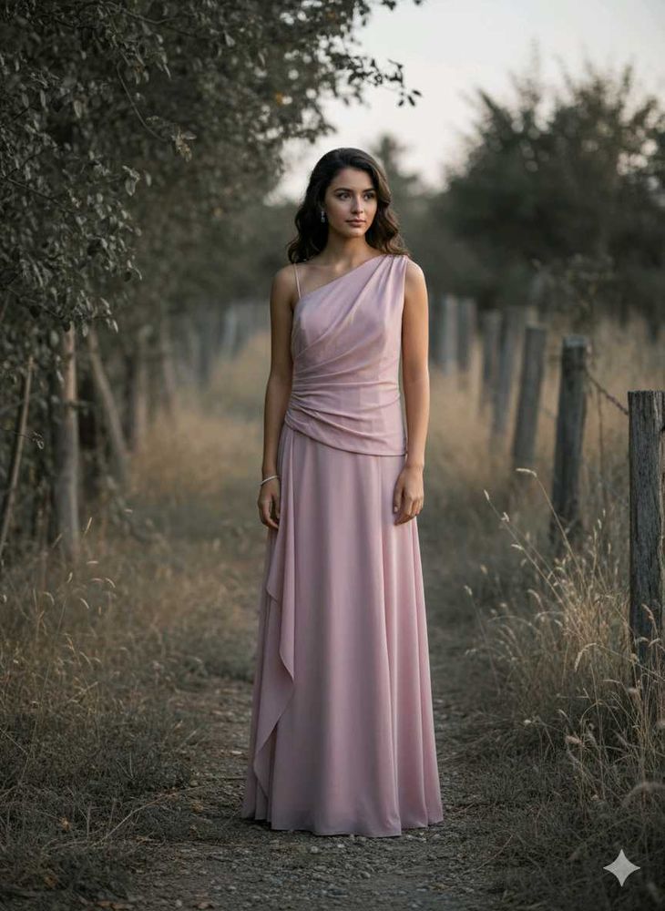 Elegant Pink Gown