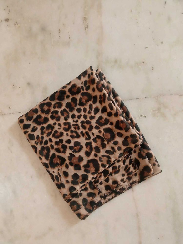 Leopard Print Scarf
