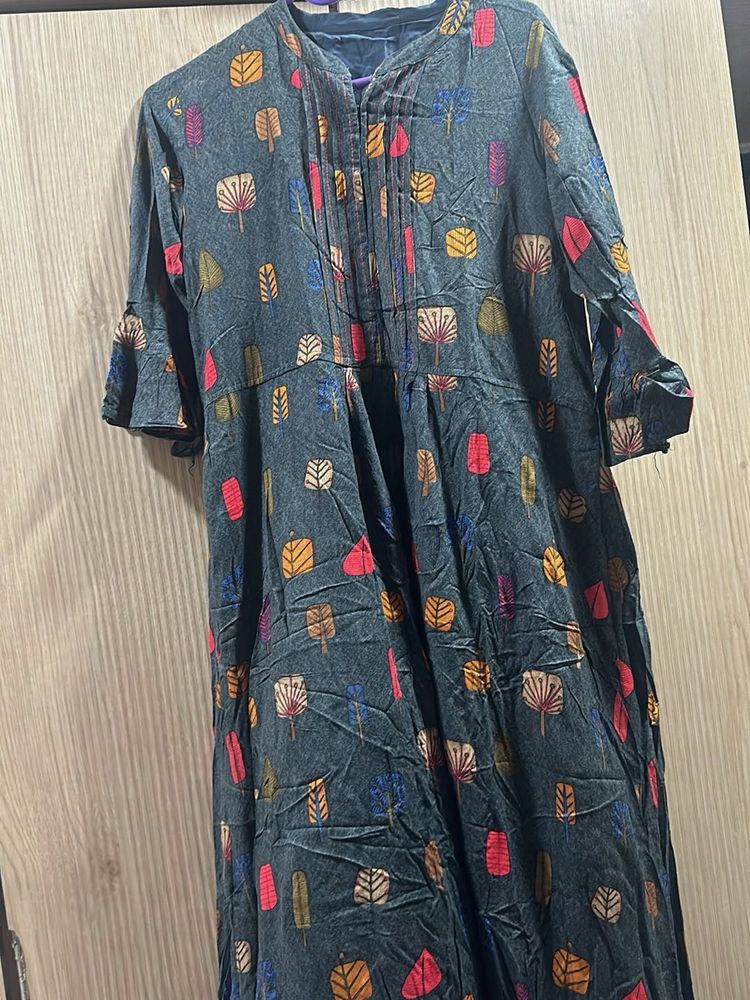 Cotton Full Length Gown