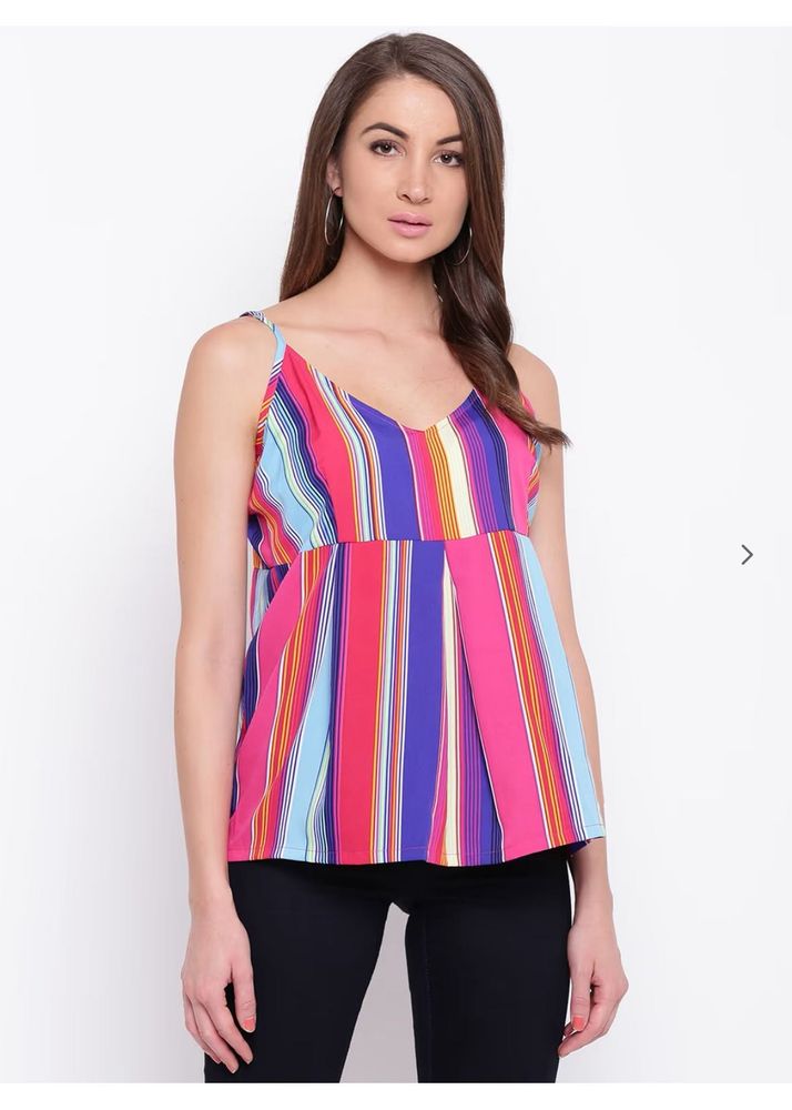 🆕 “Myra” Multi Stripped Top