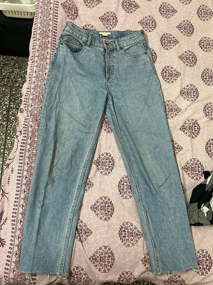Vintage Light Wash Denim Jeans