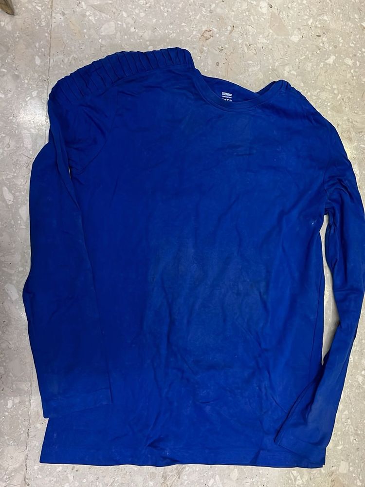 Blue Long Sleeve T-Shirt