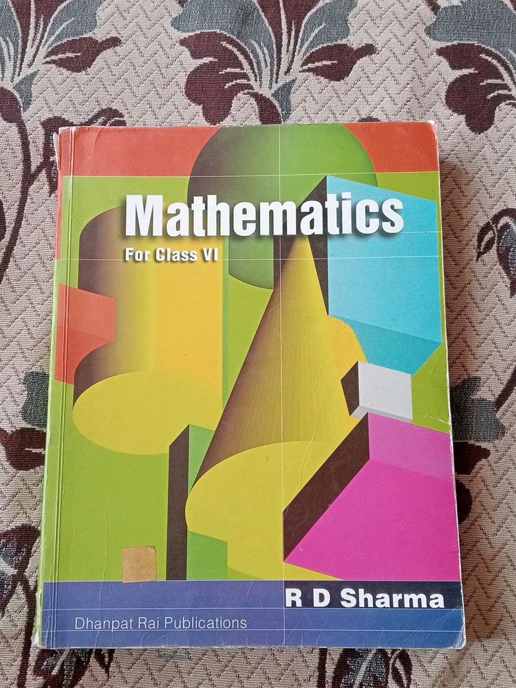 RD Sharma Class 6 Mathematics Book