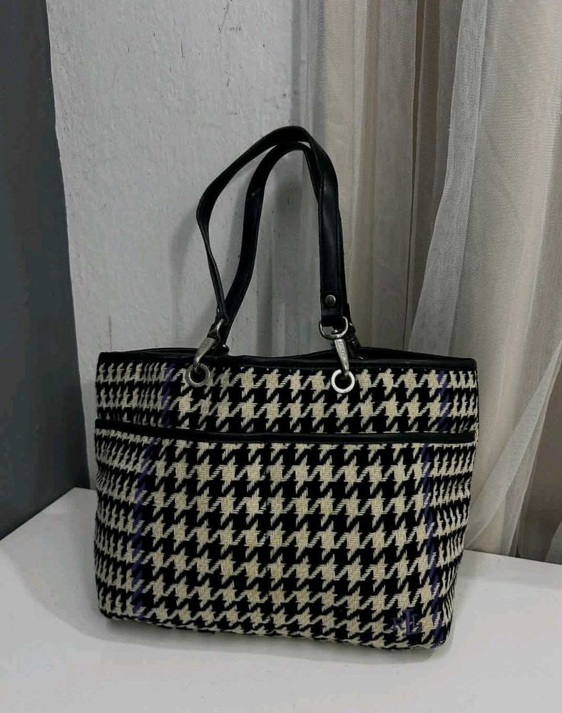 @ralphlauren houndstooth vintagebag