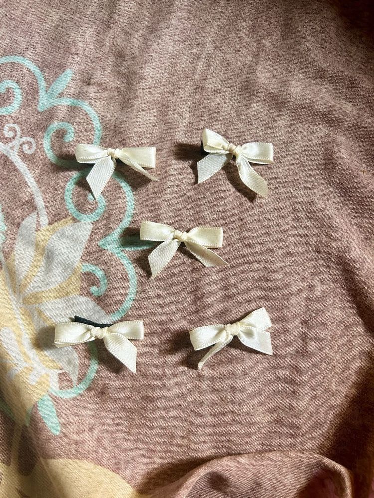 Mini Bow Hair Clips