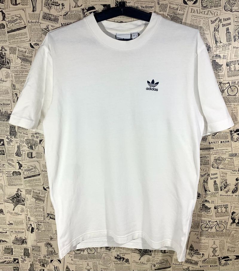 Adidas Trefoil Logo Tee - White