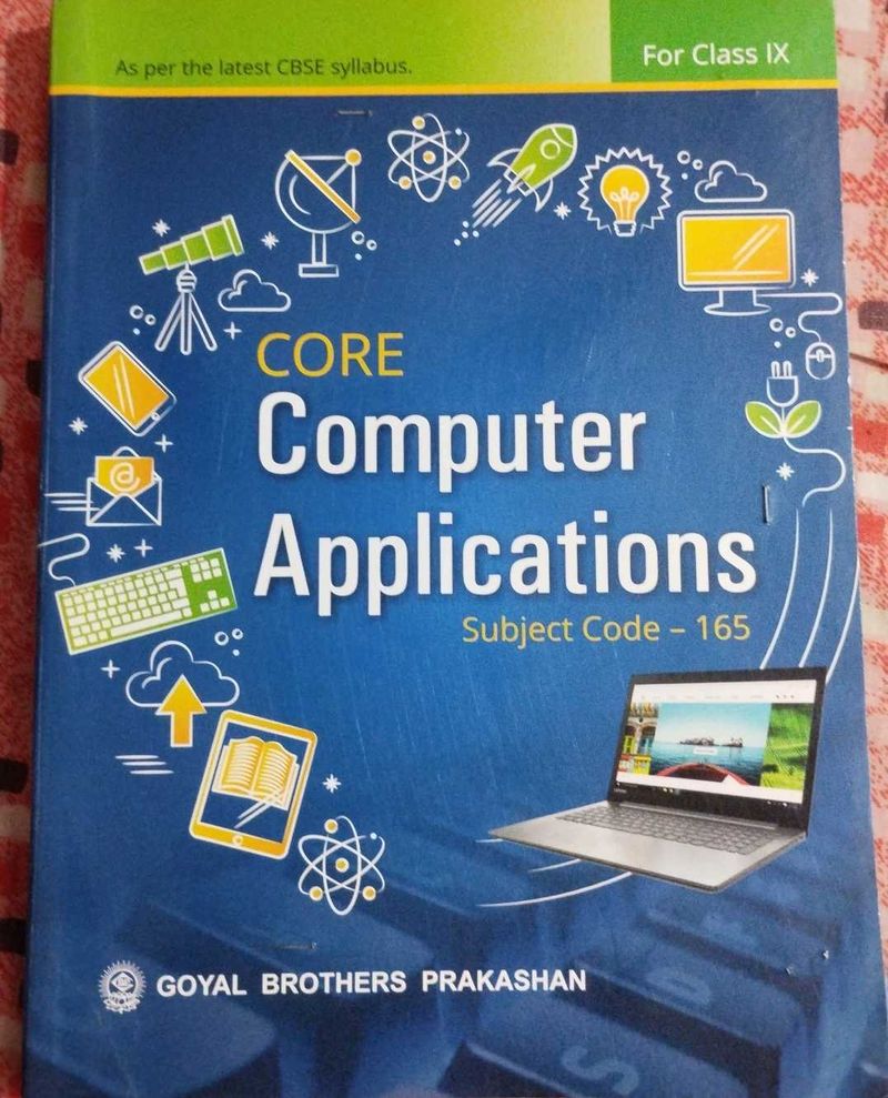 Class 9 Computer Applications Textbook