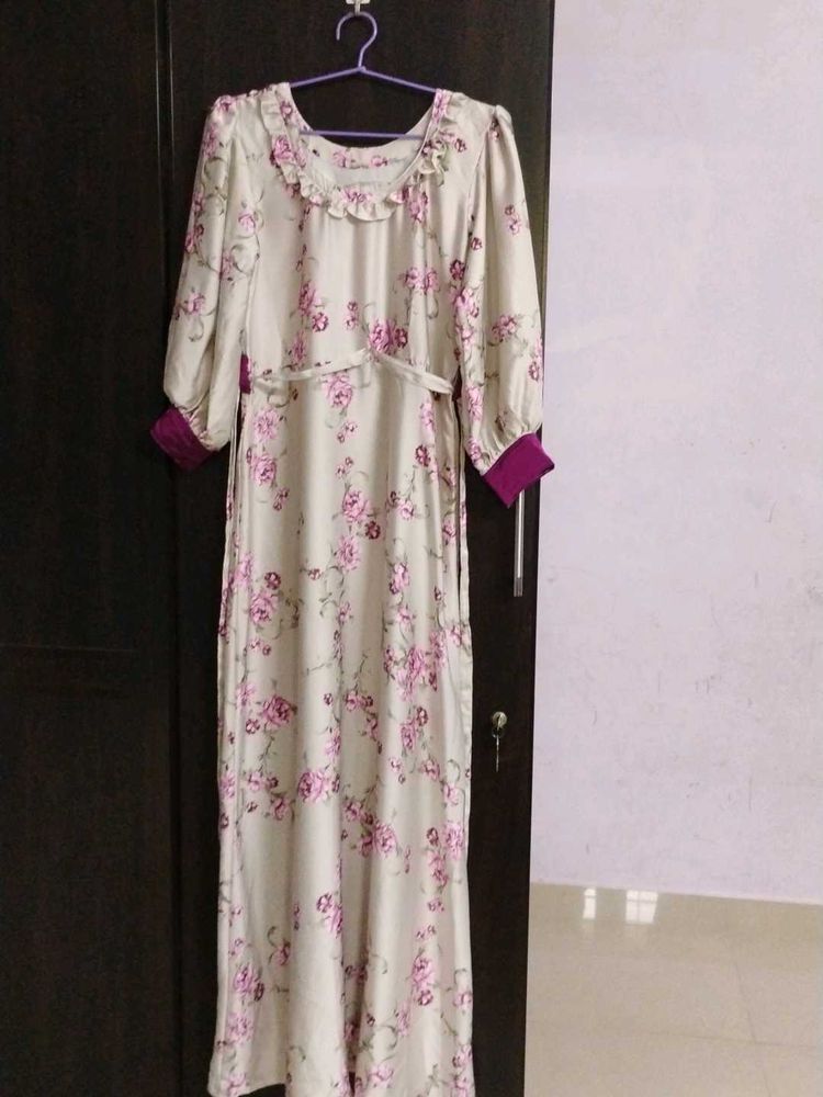 Floral Print Maxi Dress