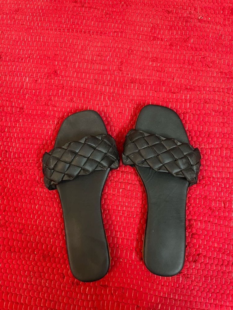 Black Flip Flop