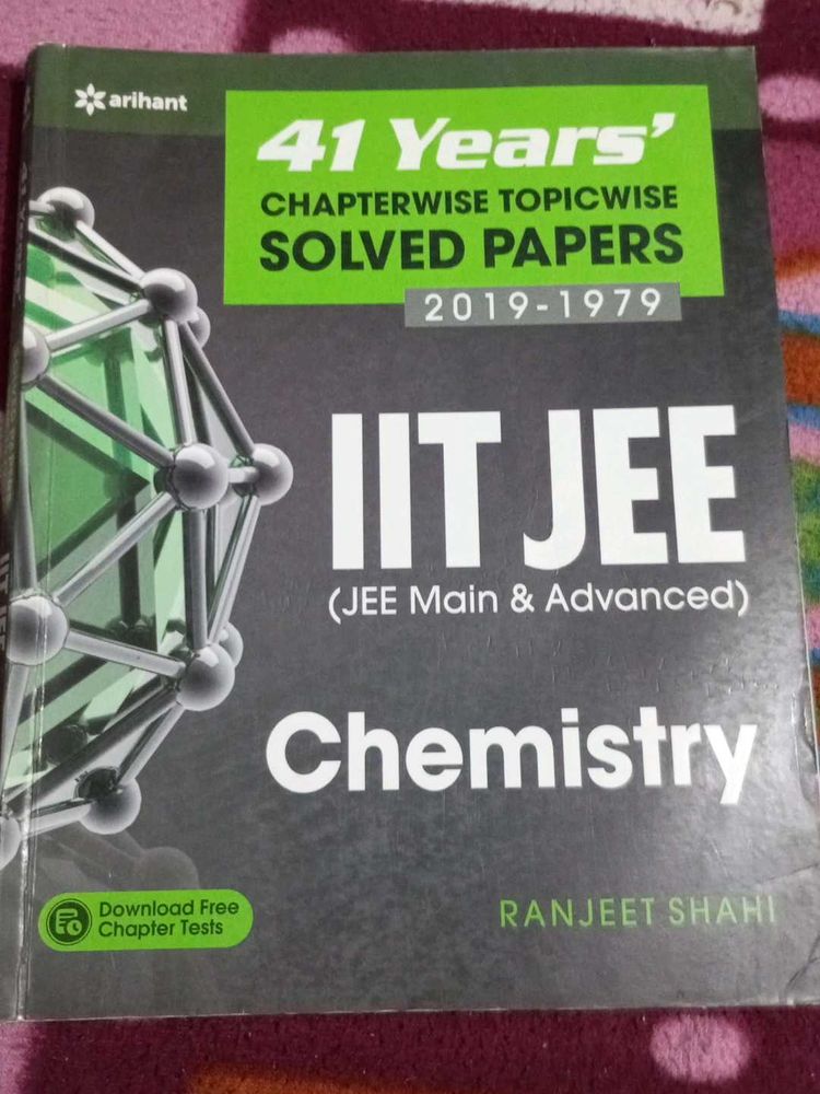 IIT JEE Chemistry Solved Papers