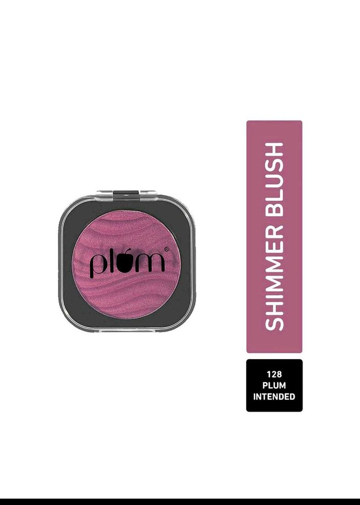 Plum Cheek-a-boo Shimmer Blush