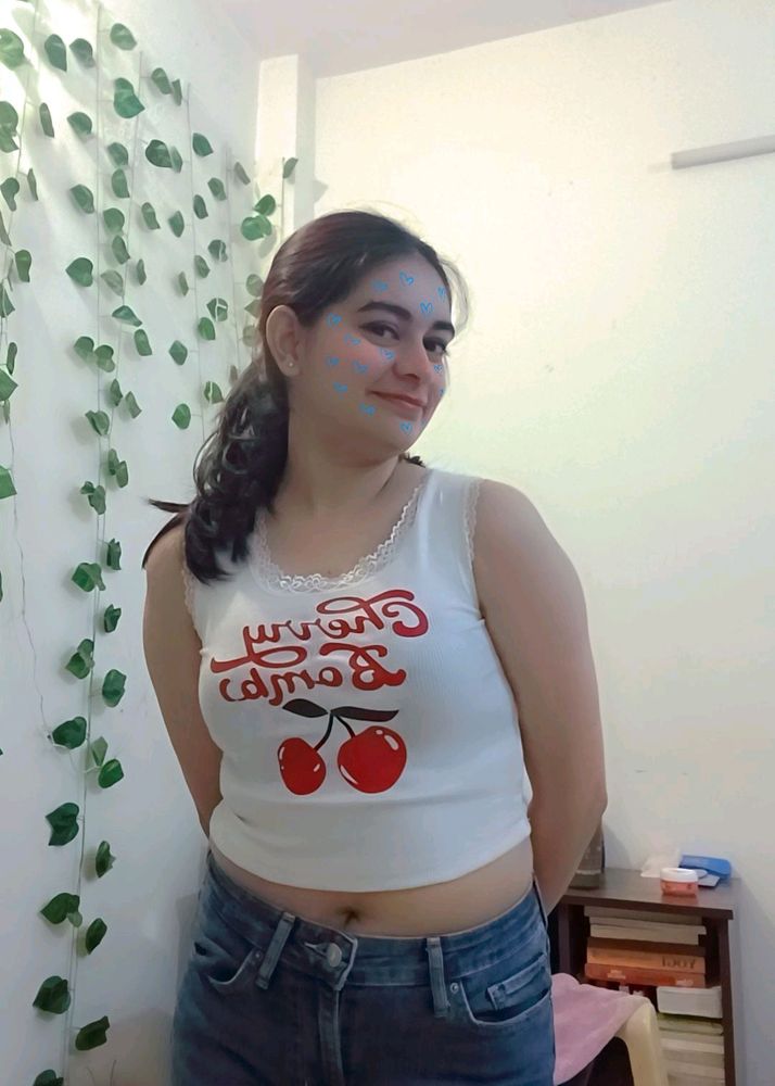 Cherry Bomb Crop Top