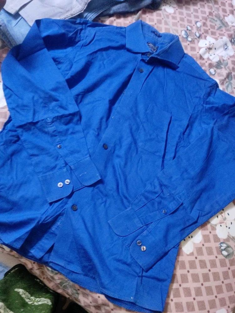 Arrow Branded Blue Formal Shirt