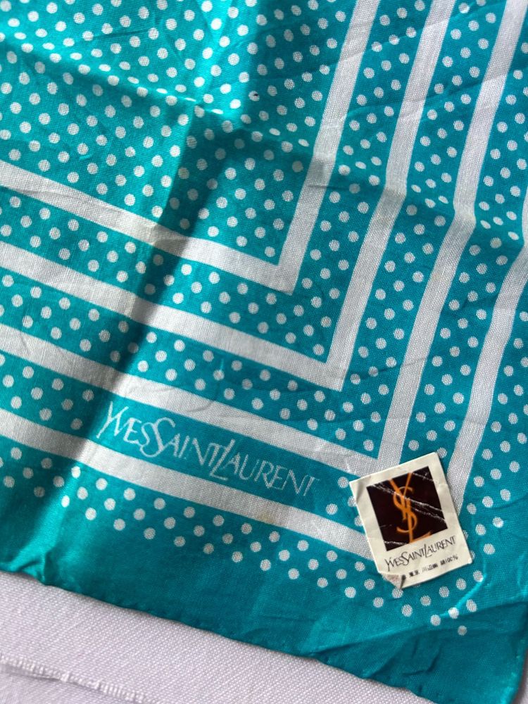 YSL Authentic Cotton Hanky
