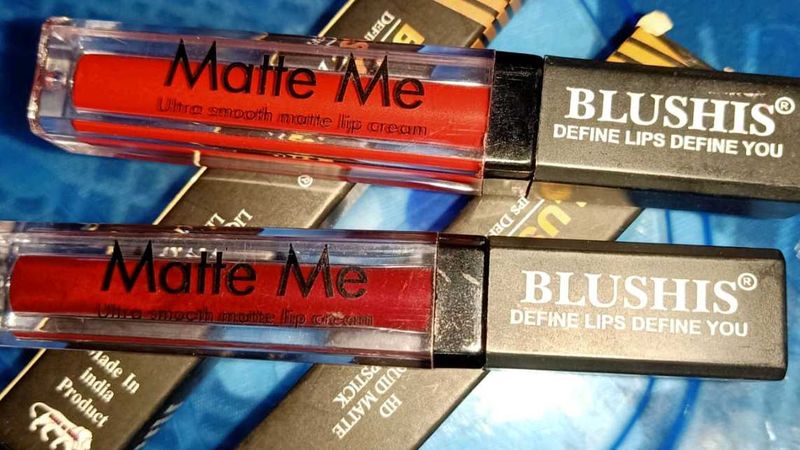 Blushish Matte Me Liquid Lipsticks Combo Of 2