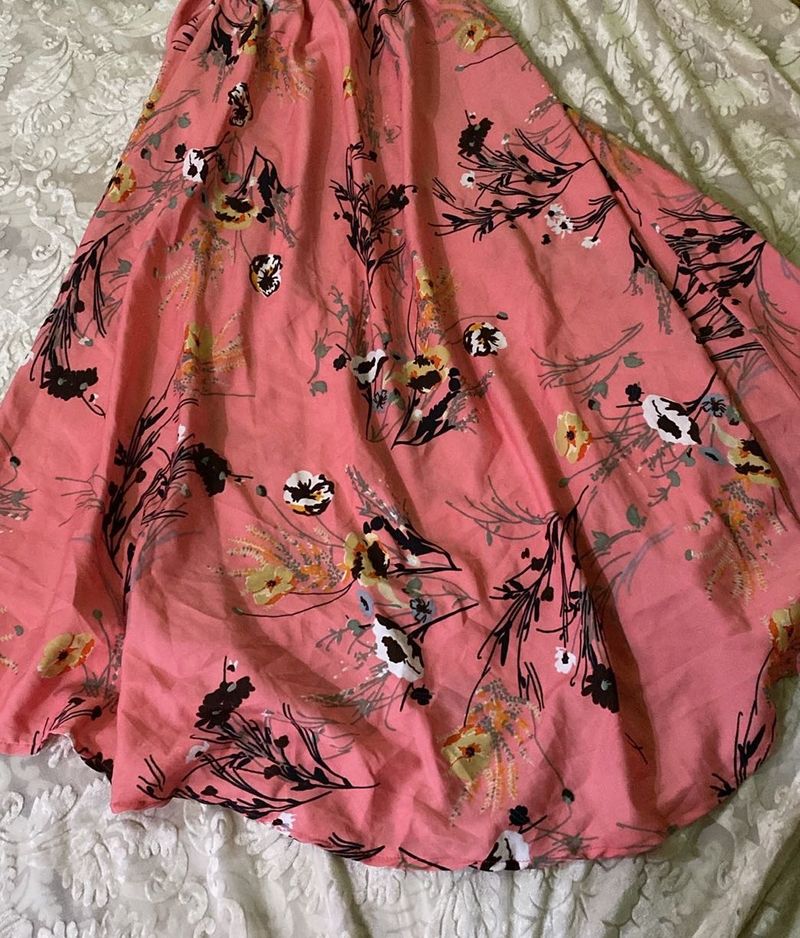 Floral Print Skirt