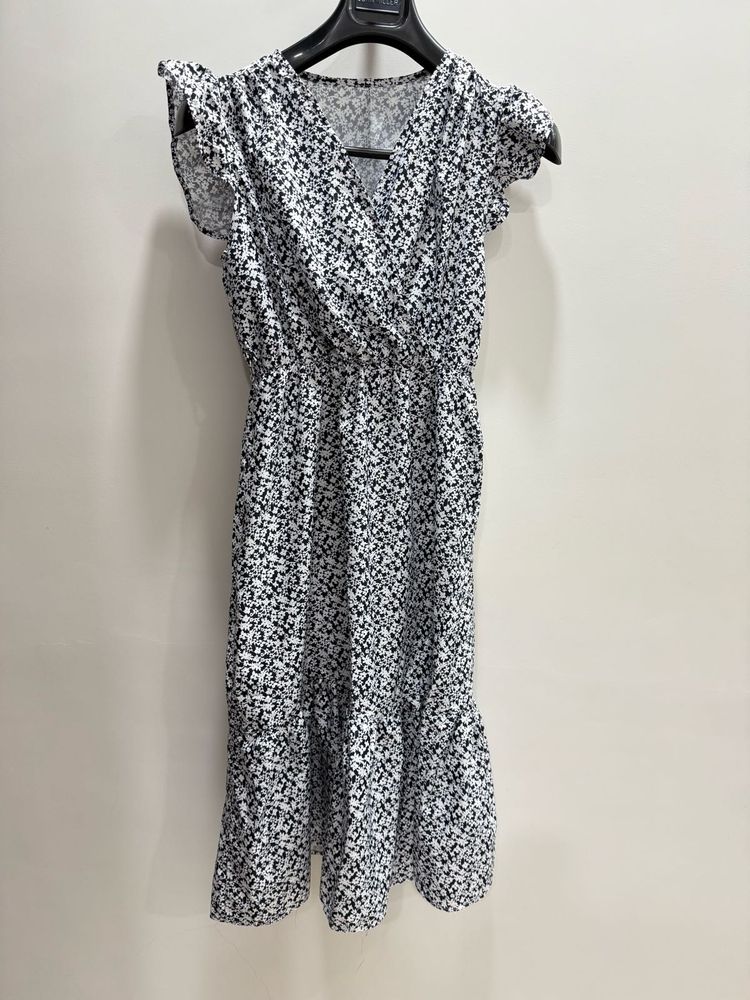 Floral Print Midi Dress