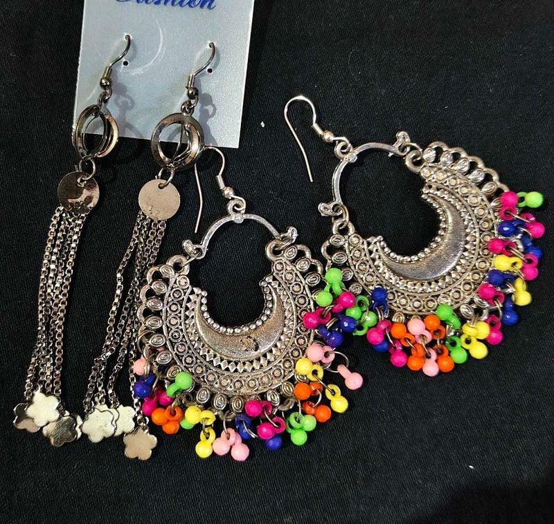 Colorful Dangle Earrings