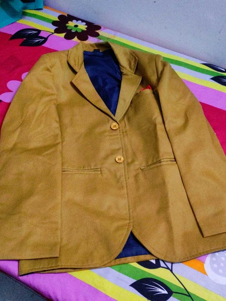 Mustard Blazer 13-14 years