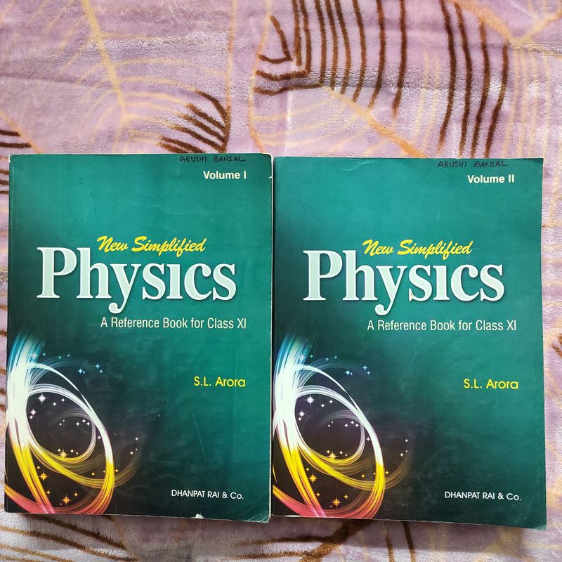 SL Arora Physics For Class 11