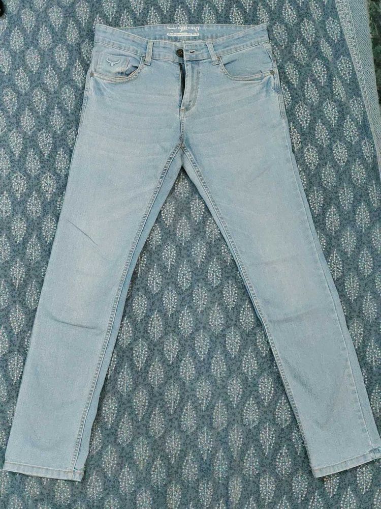 Light Wash Denim Jeans