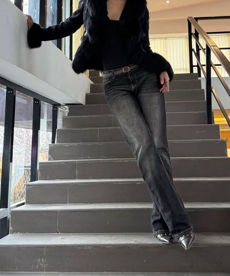 Karl Lagerfeld Authentic Y2K flared jeans