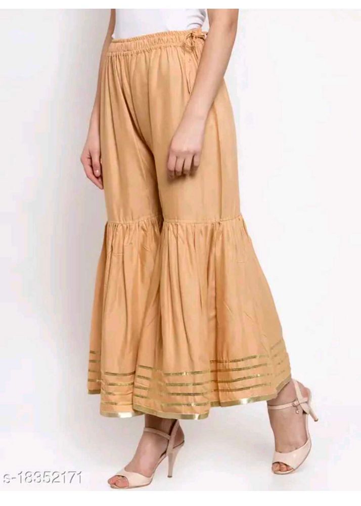 new plazo sharara flared