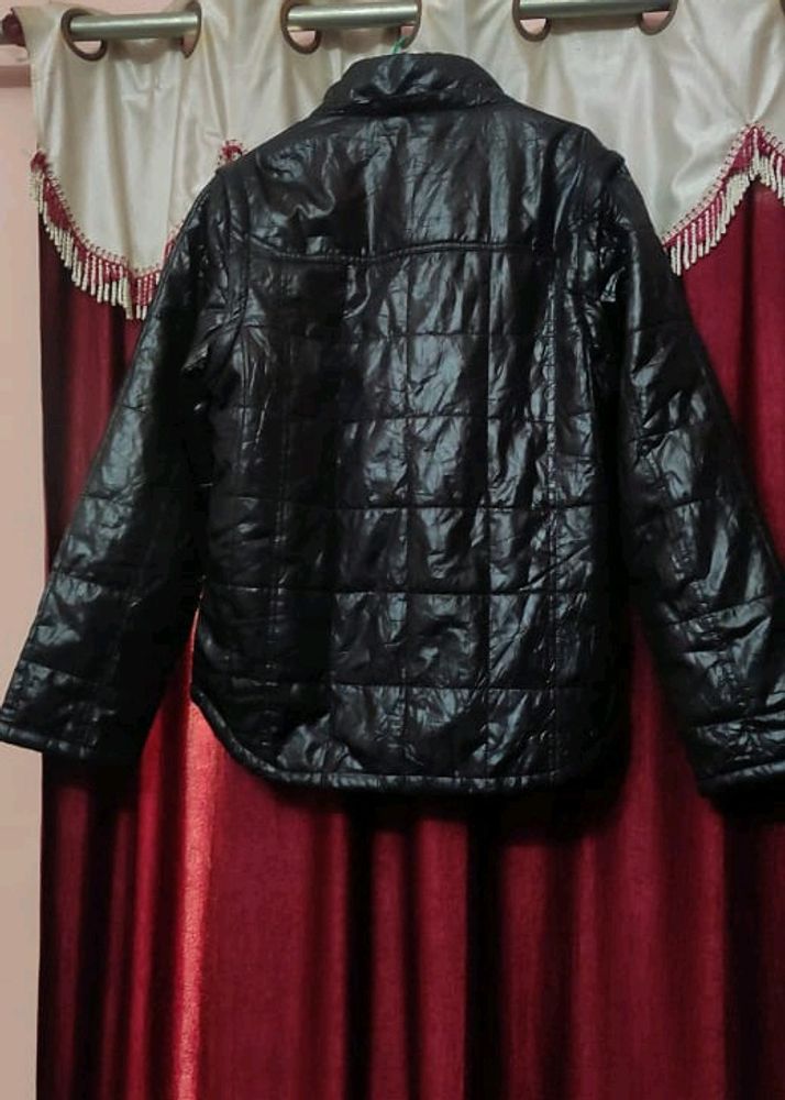 ✅ Amazing Up Down Leather Jacket For Smart Girl&#39;s