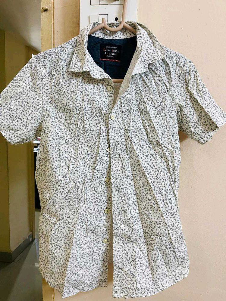 White Shirt For Boys
