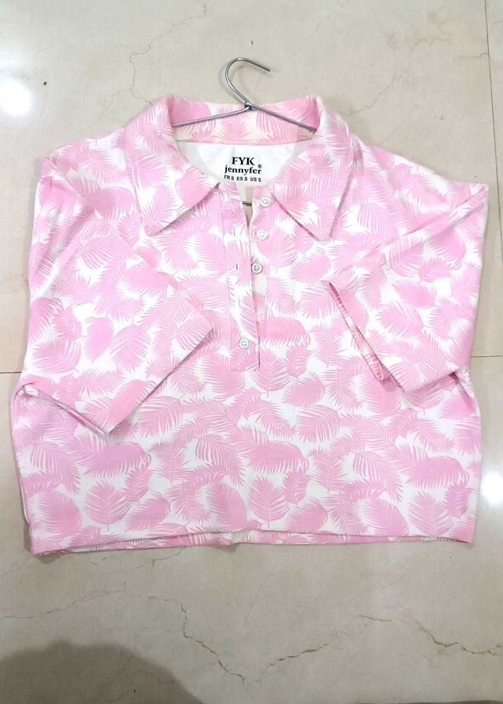 Korean Crop T Shirt