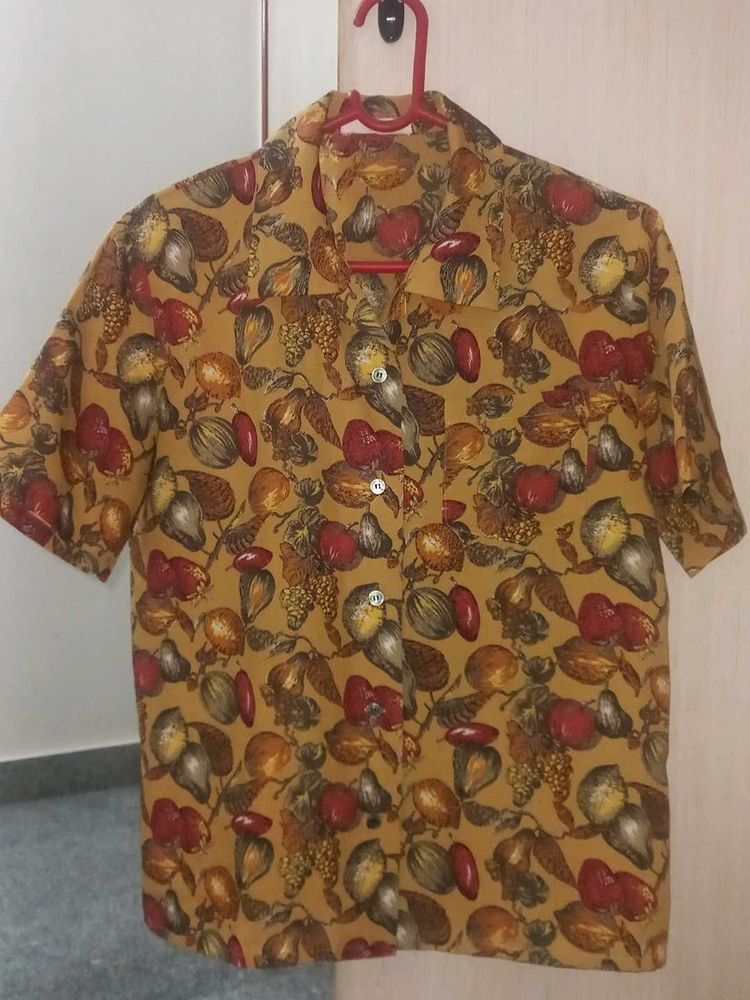 Fruit Print Shirt