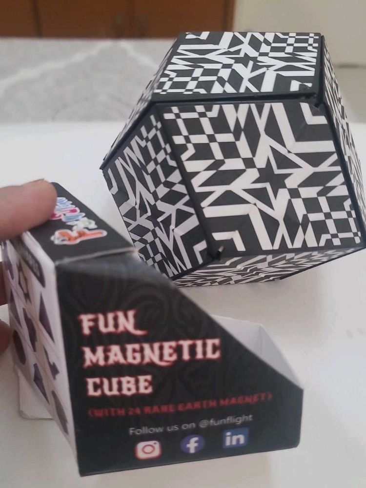 Fun Magnetic 3d shape Cube