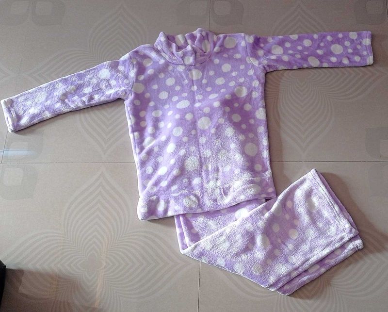 Cute Purple Pajama Set
