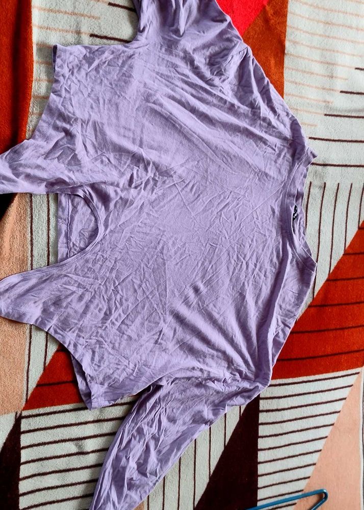 Lavender Long Sleeve Top