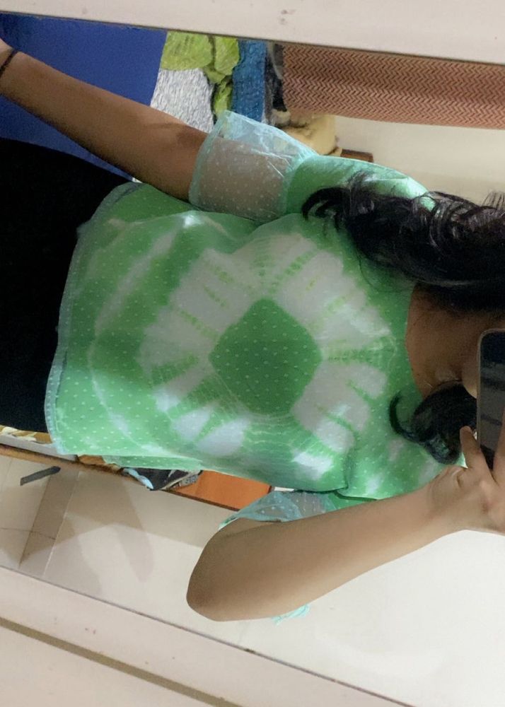 Green Tide Dye Top