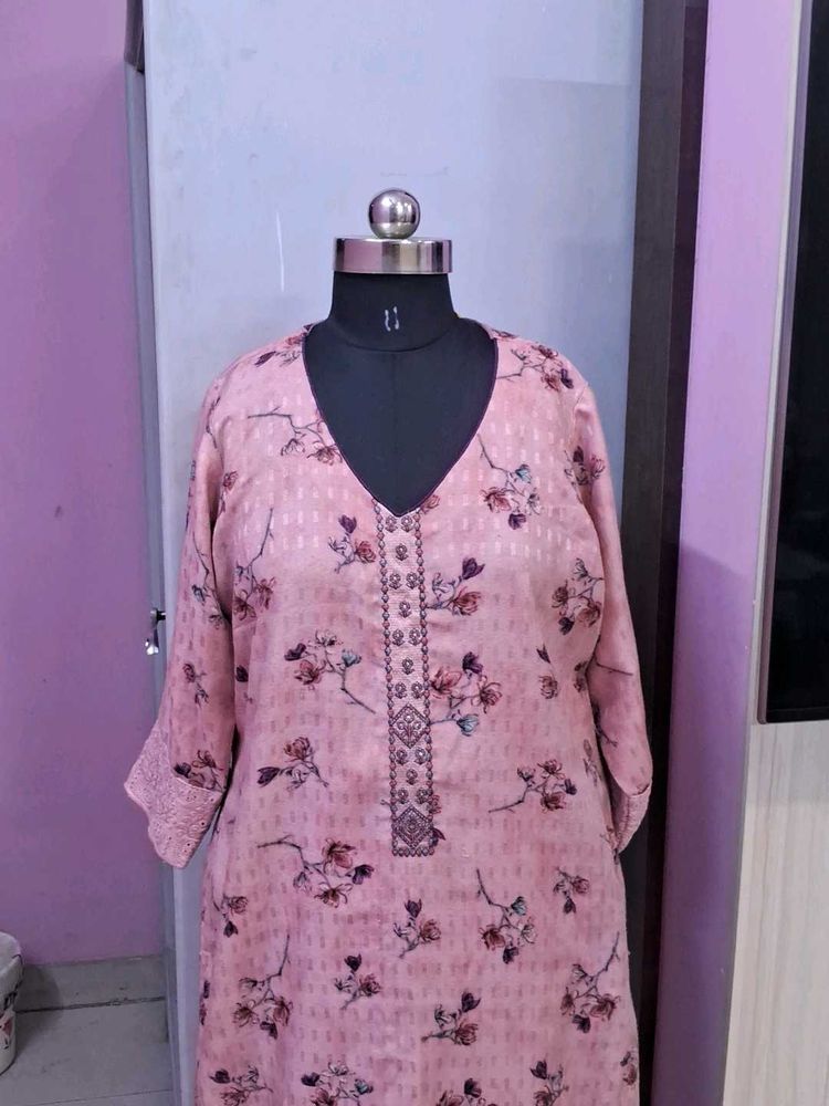 Floral Print Kurta