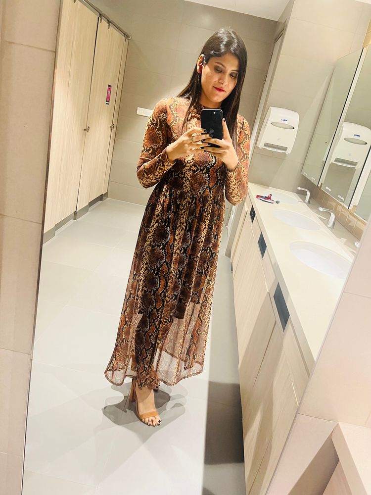 Maxi Dress From Mango.