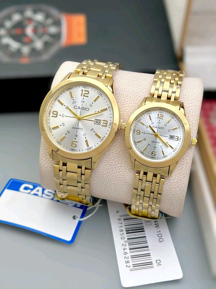 CASIO COUPLE WATCHES PREMIUM QUALITY