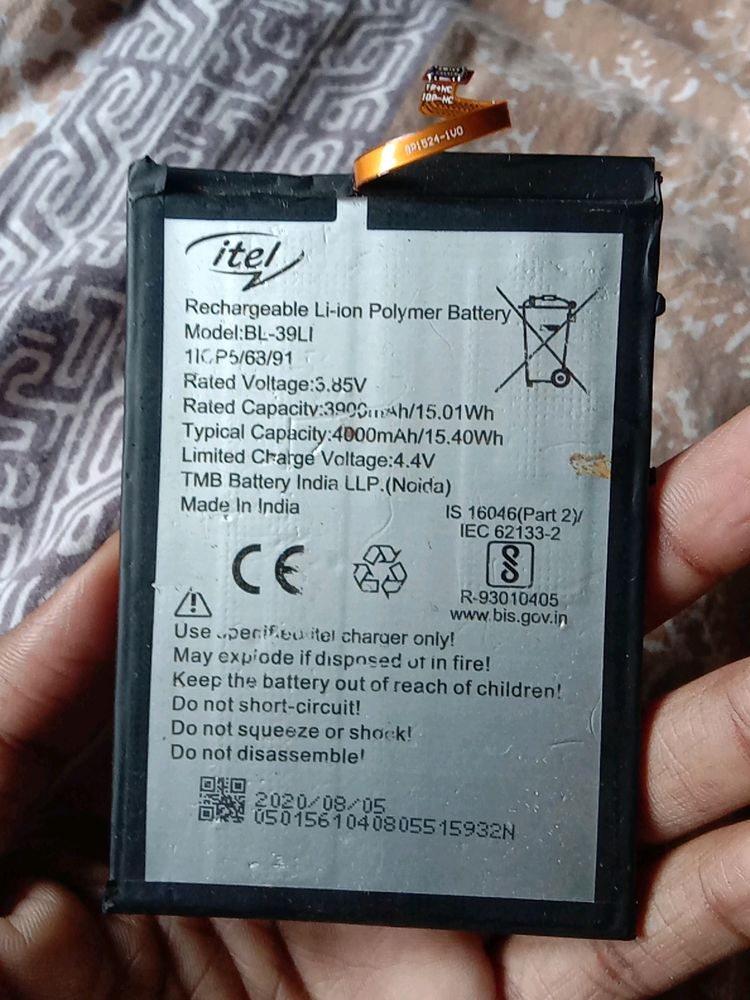Original Samsung and Itel Battery 🔋