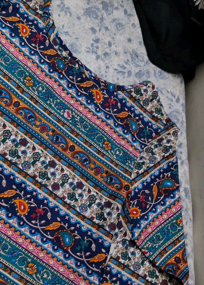 Boho Print Top
