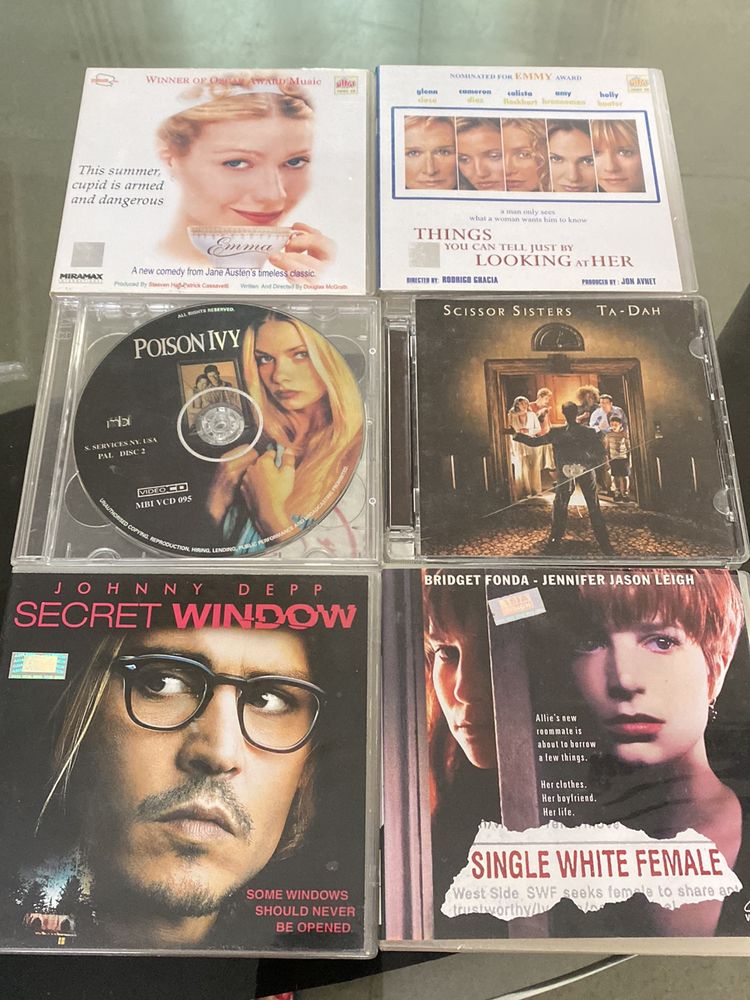6 Movie CDs