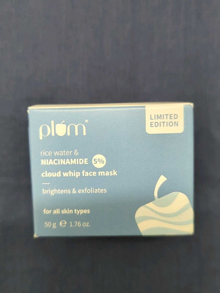 Plum Rice Water &amp; Niacinamide Face Mask