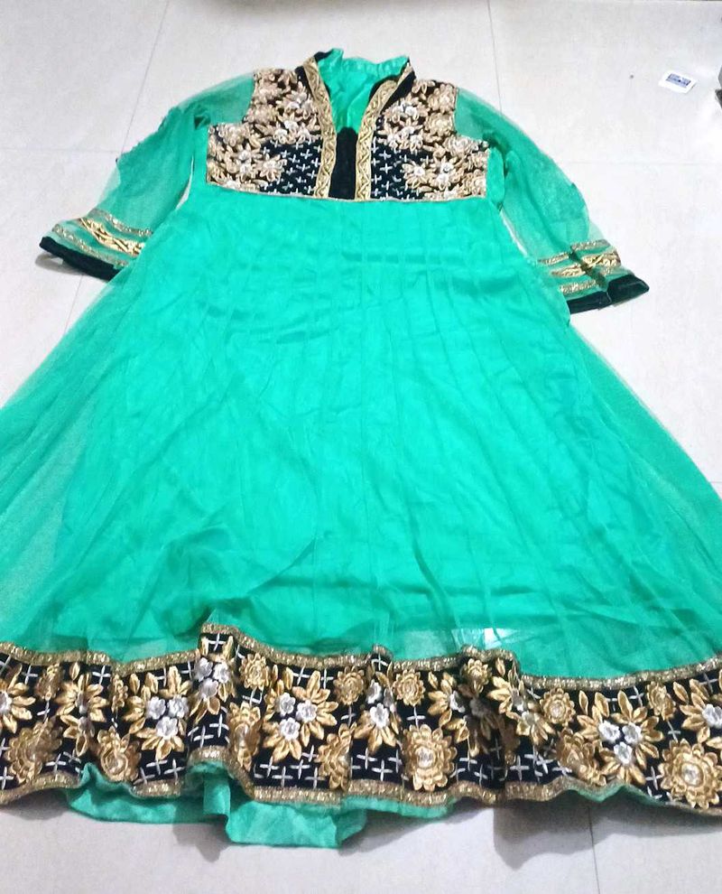 Elegant Embellished Anarkali Dress