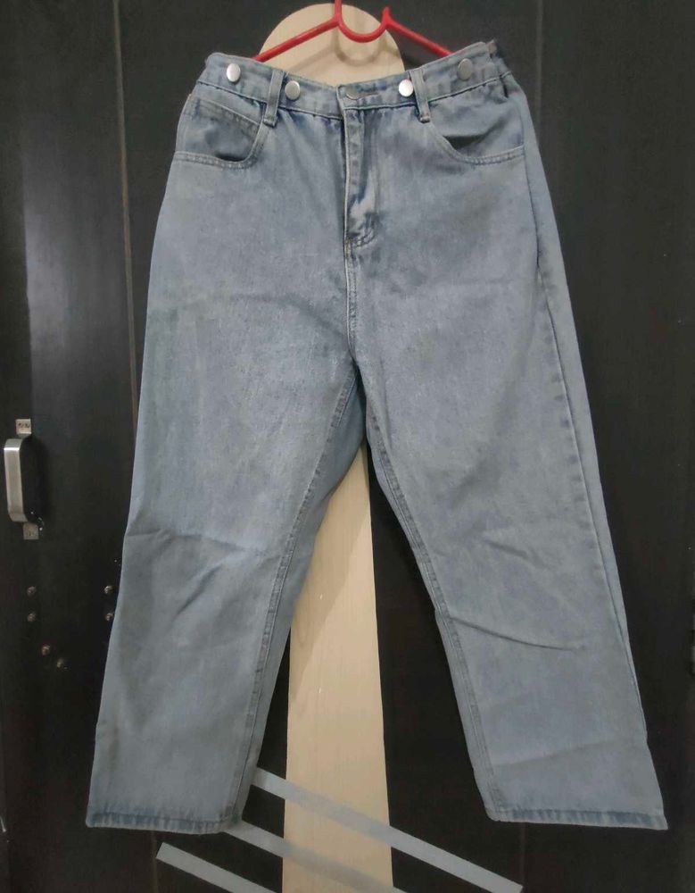 Perfectly High Waist Light Blue Denim Jeans