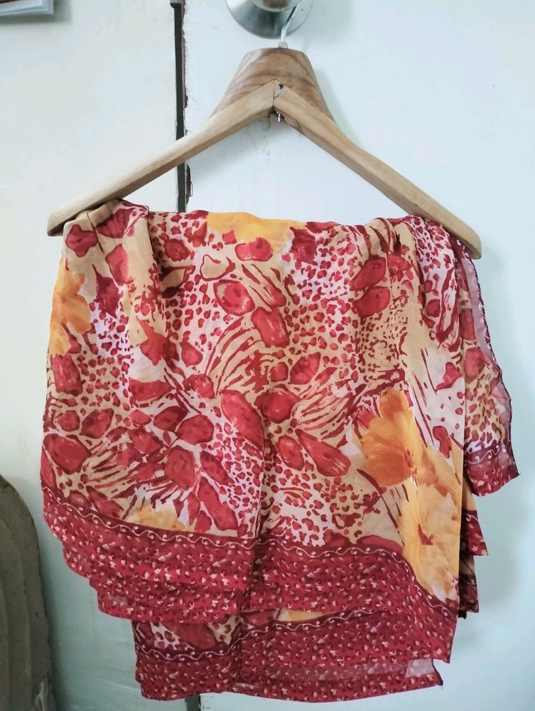 Printed Saree