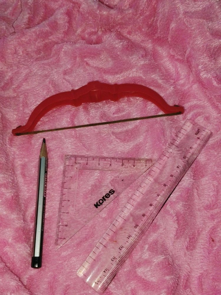 free bow Kit(15cm scale +  🔺ruler + pencil )