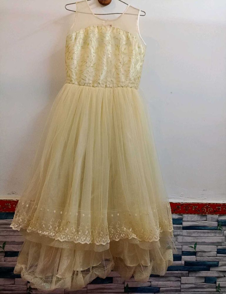 Dress with Detached Capelet