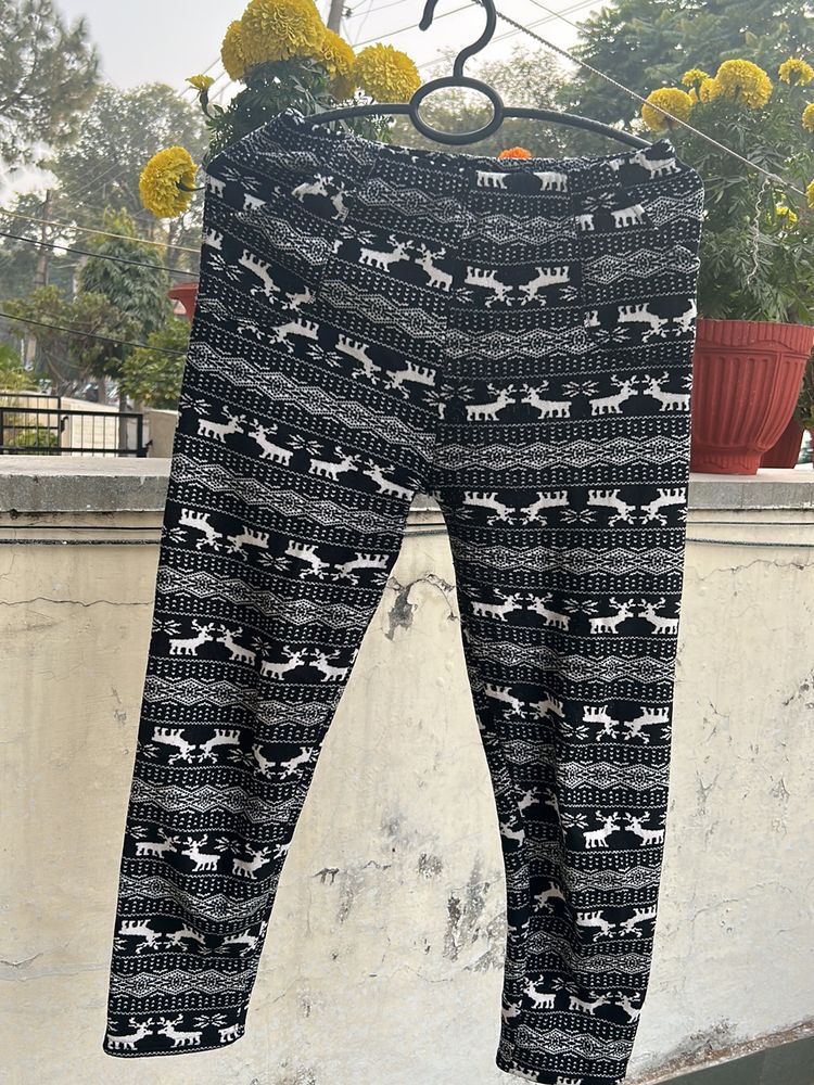 Woolen Pant With Pockets (Women)