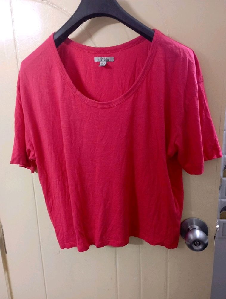 Zara Pink Top